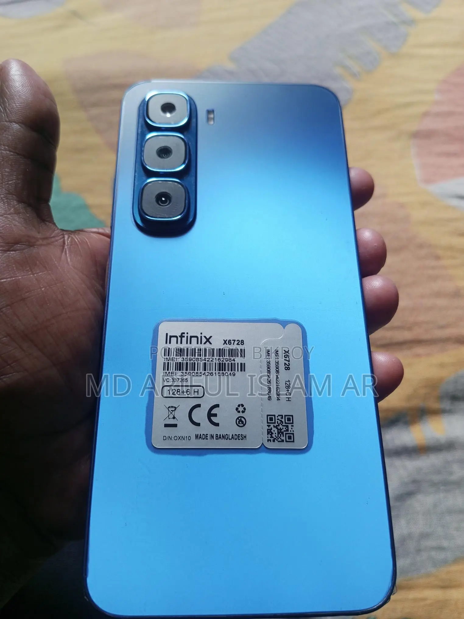 Infinix Hot 60i 6/128 (Used)