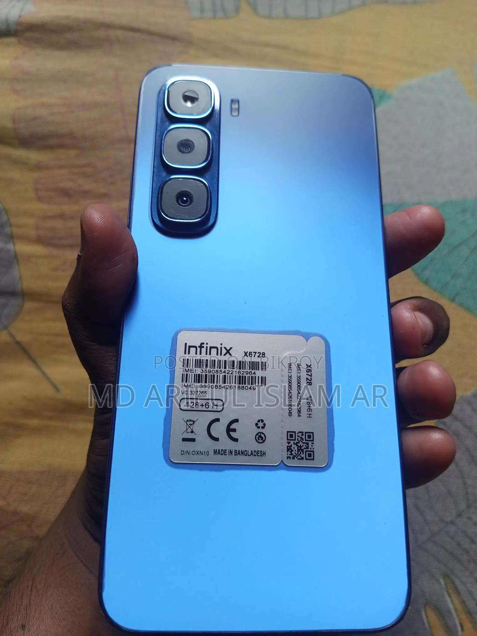 Infinix Hot 60i 6/128 (Used)