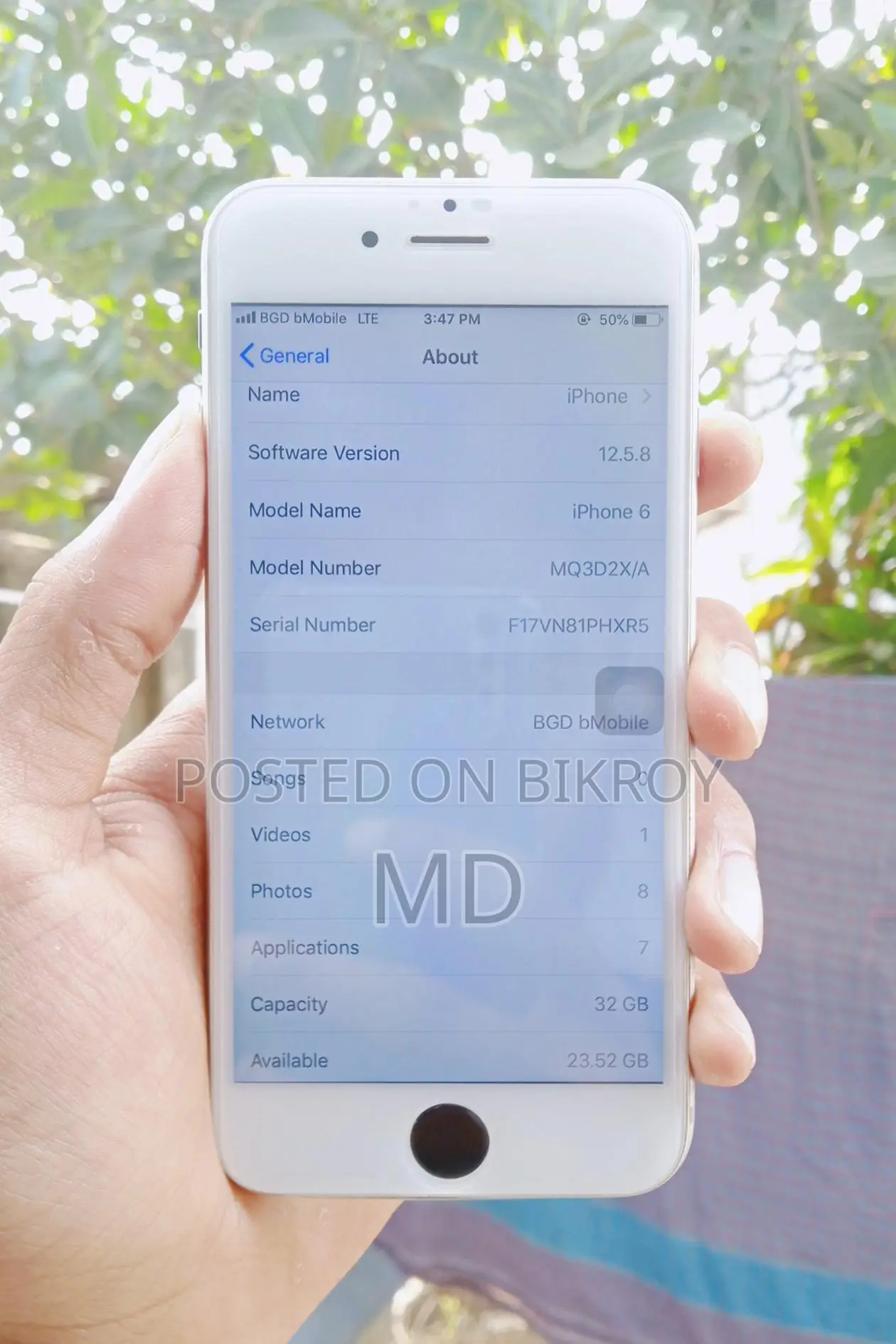 Apple iPhone 6 32gb (Used)