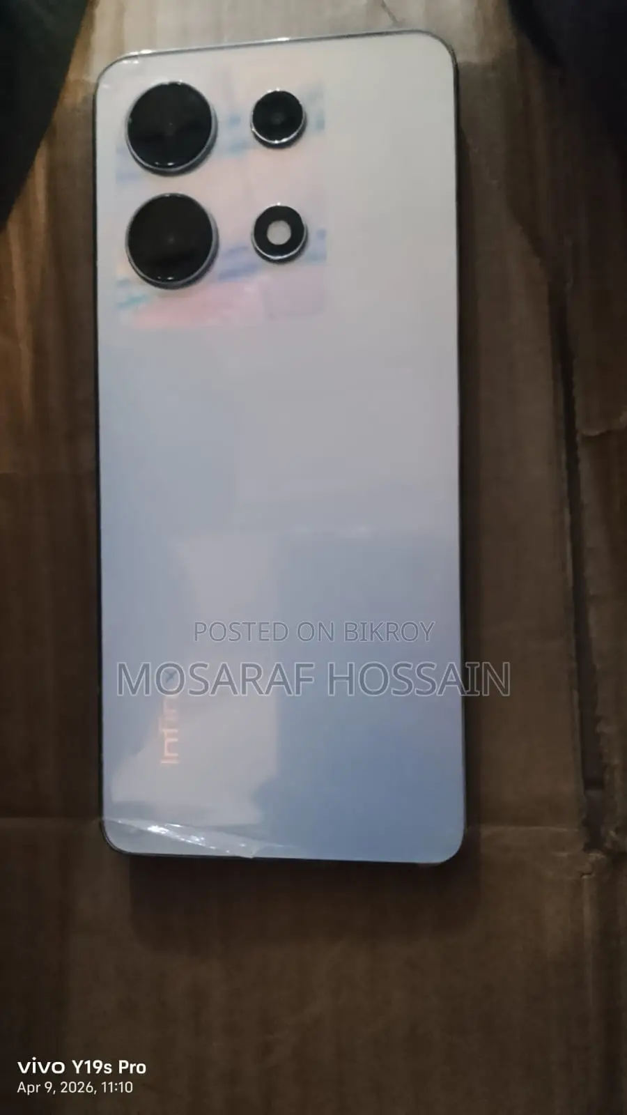 Infinix Note 30 কুমিল্লা চান্দিনা (Used)