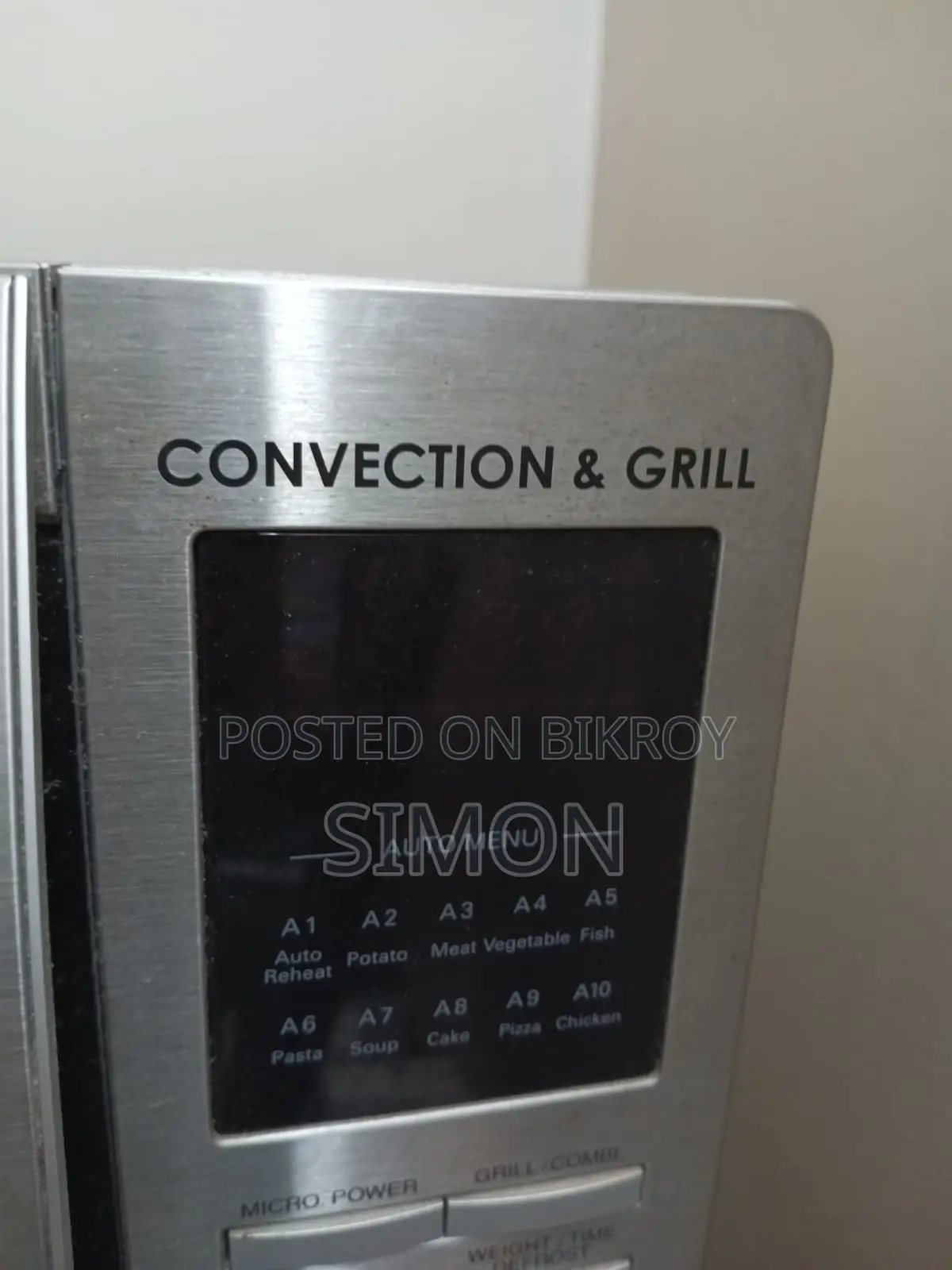 Sharp Grill Convection Microwave Oven R-84aostv 25 Litres Full Ss Body