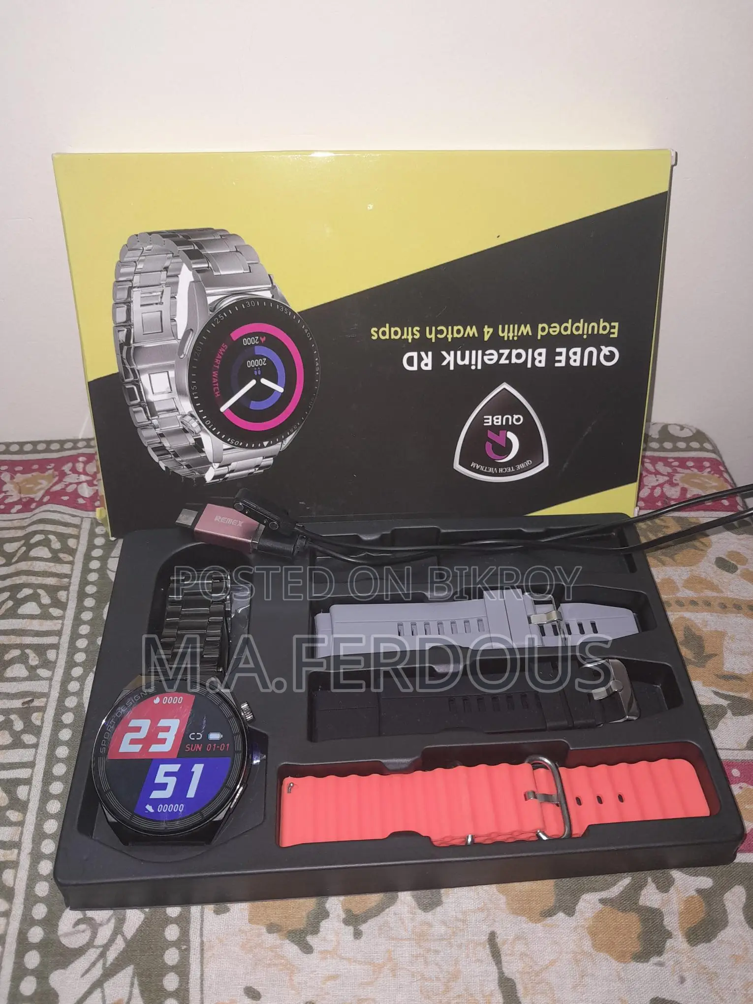 High-quality digital watch imported from abroad.
