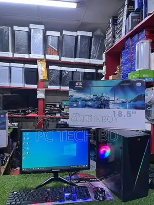 বিশাল অফার | Core i5 গেমিং 8GB RAM 1-TB 128GB SSS & Monitor 19"LED