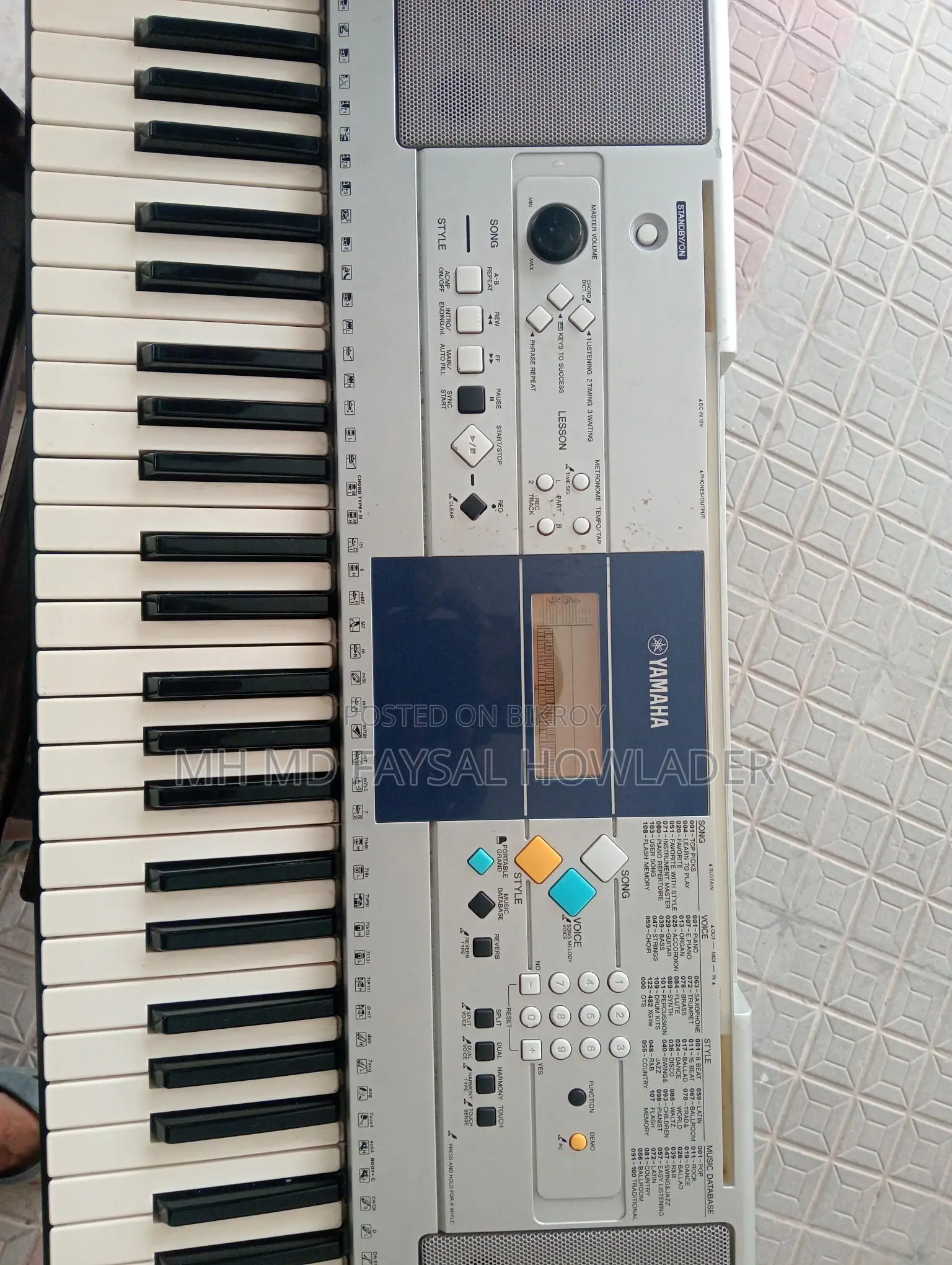 YAMAHA কিবোর্ড