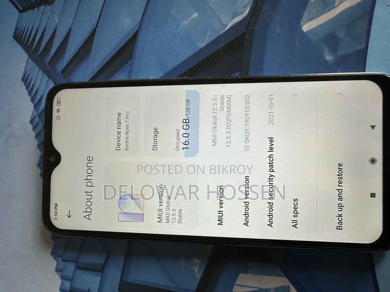 Xiaomi Redmi Note 7 Pro (ব্যবহৃত)