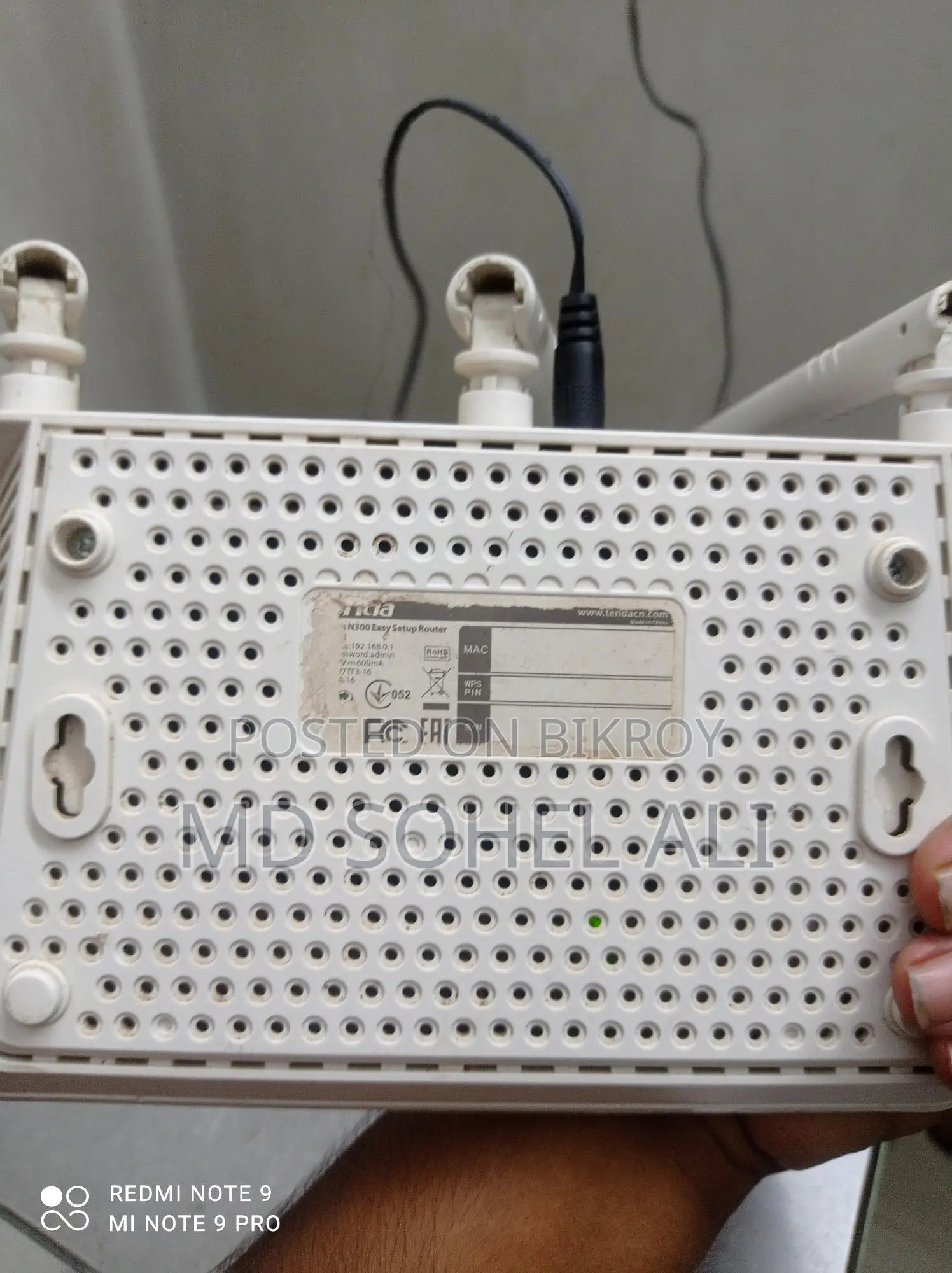 Tenda f3 Repeater 300 Mbps wireless extender