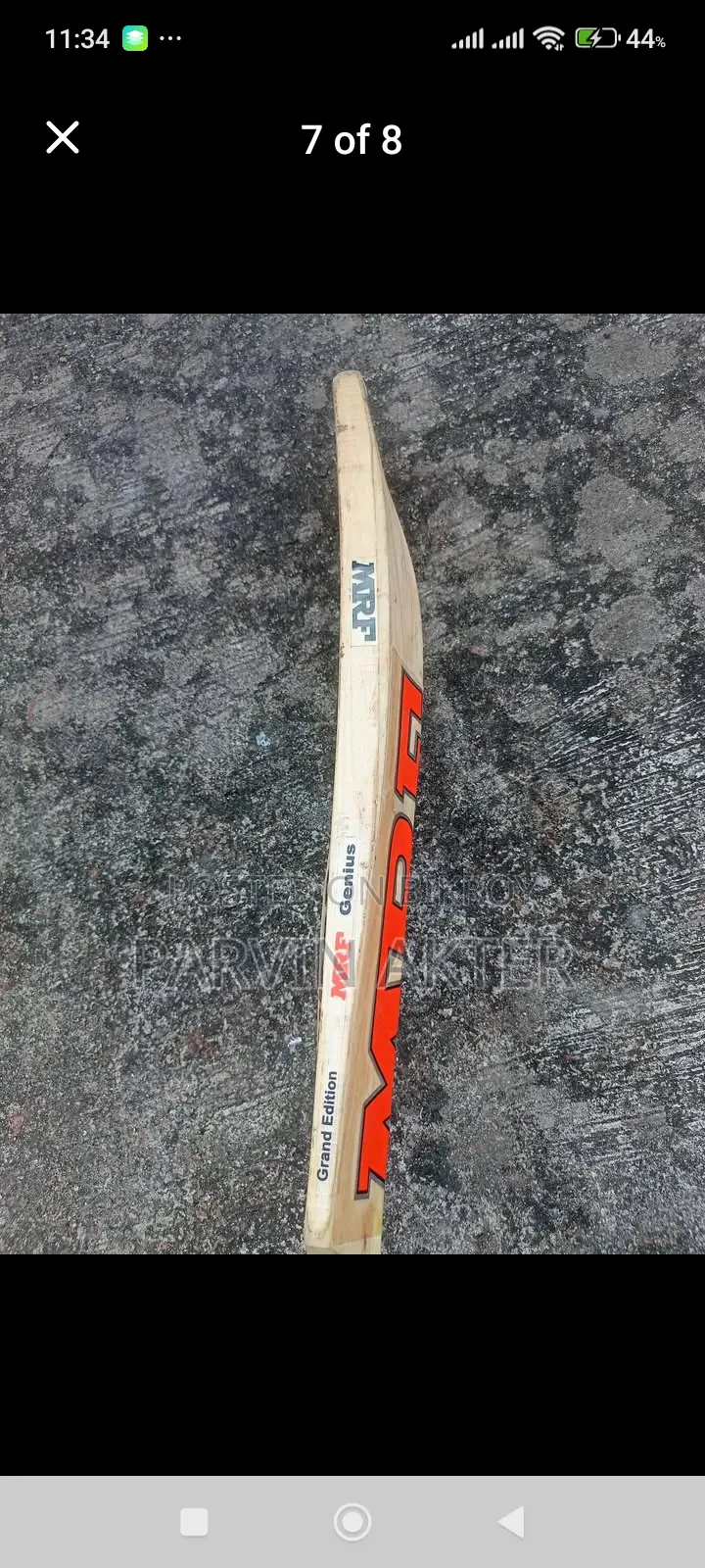 cricket bat