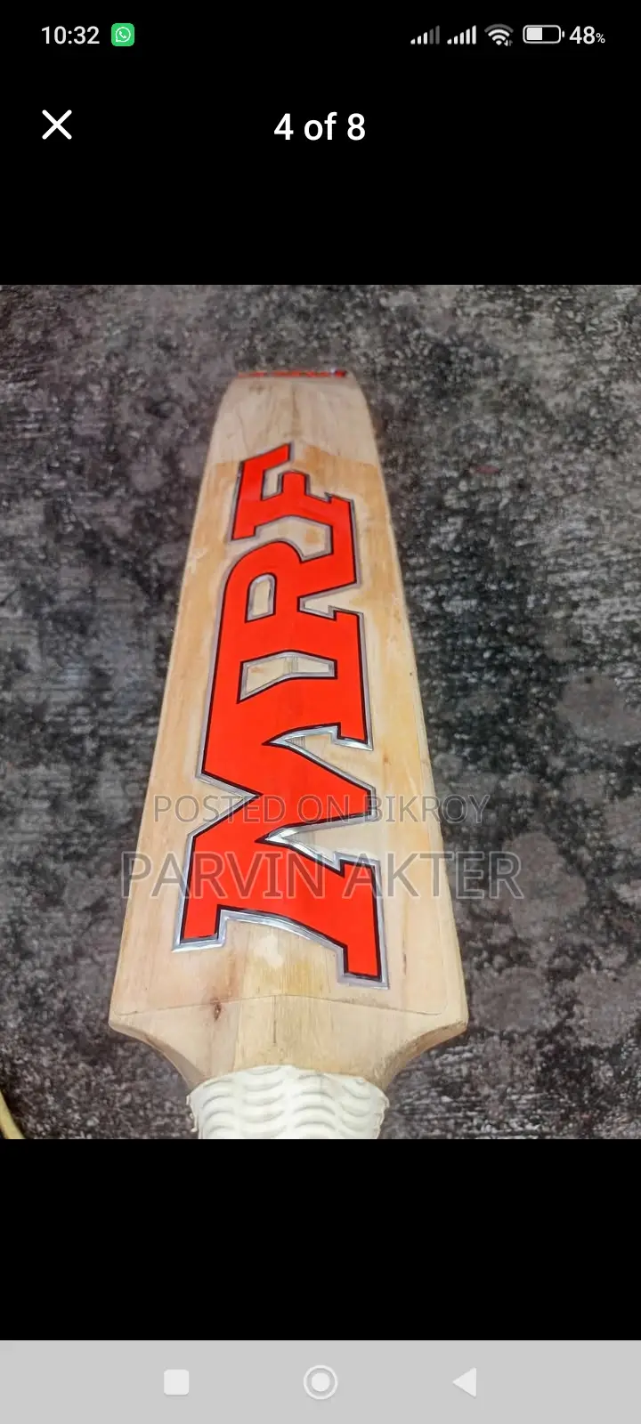 cricket bat