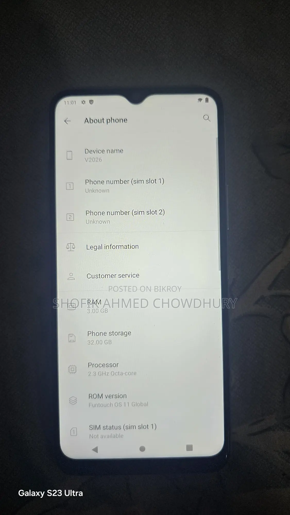 Vivo Y12s (Used)