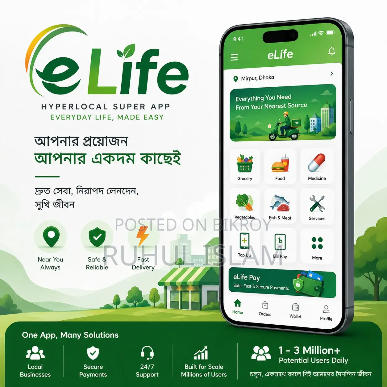 Co-founder প্রয়োজন
