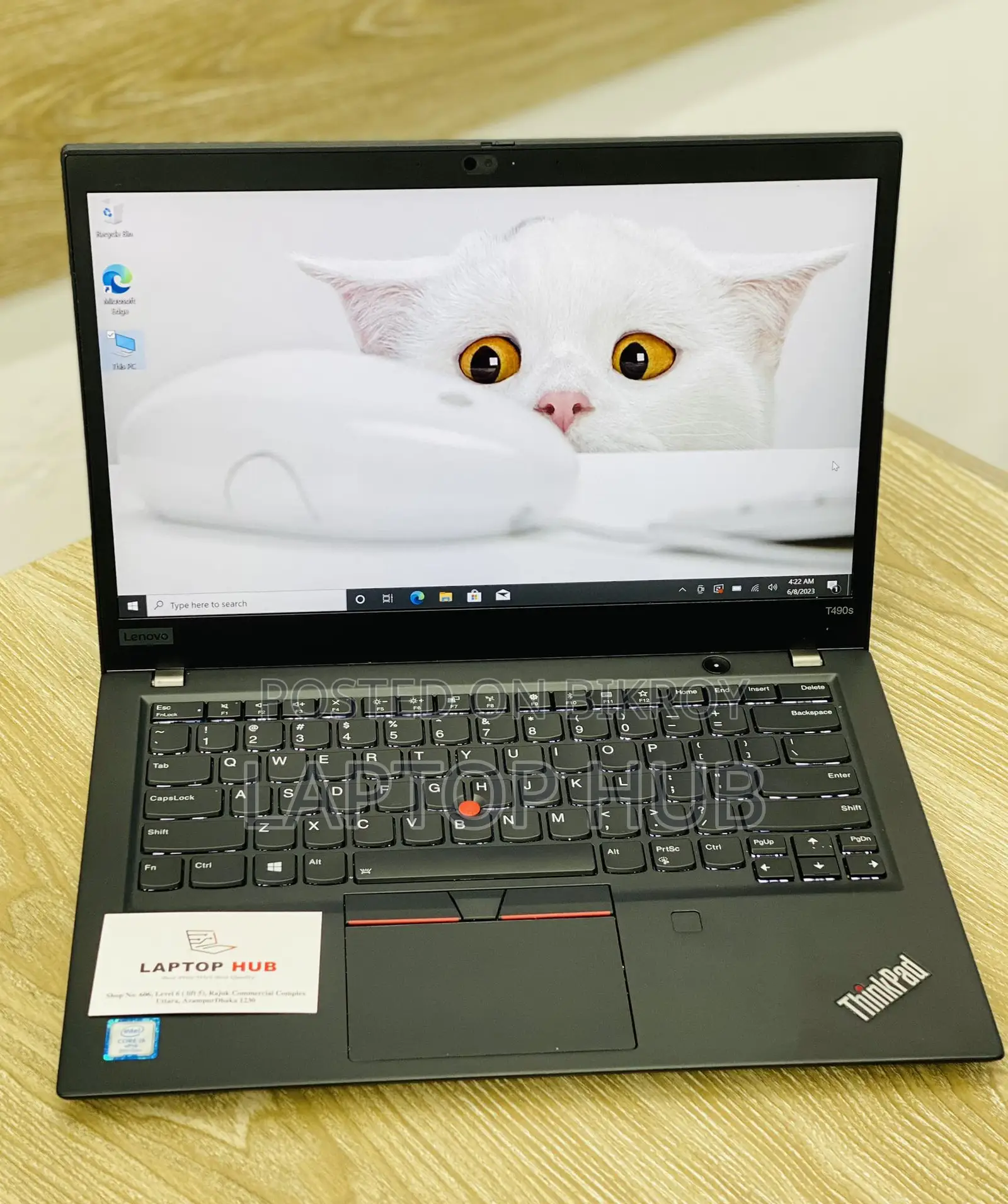Lenovo Thinkpad T490s, Core i7-10300U Processor, 32GB RAM|14" Touch
