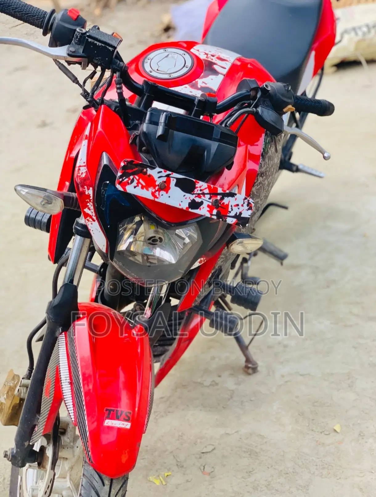 TVS Apache RTR . 2019