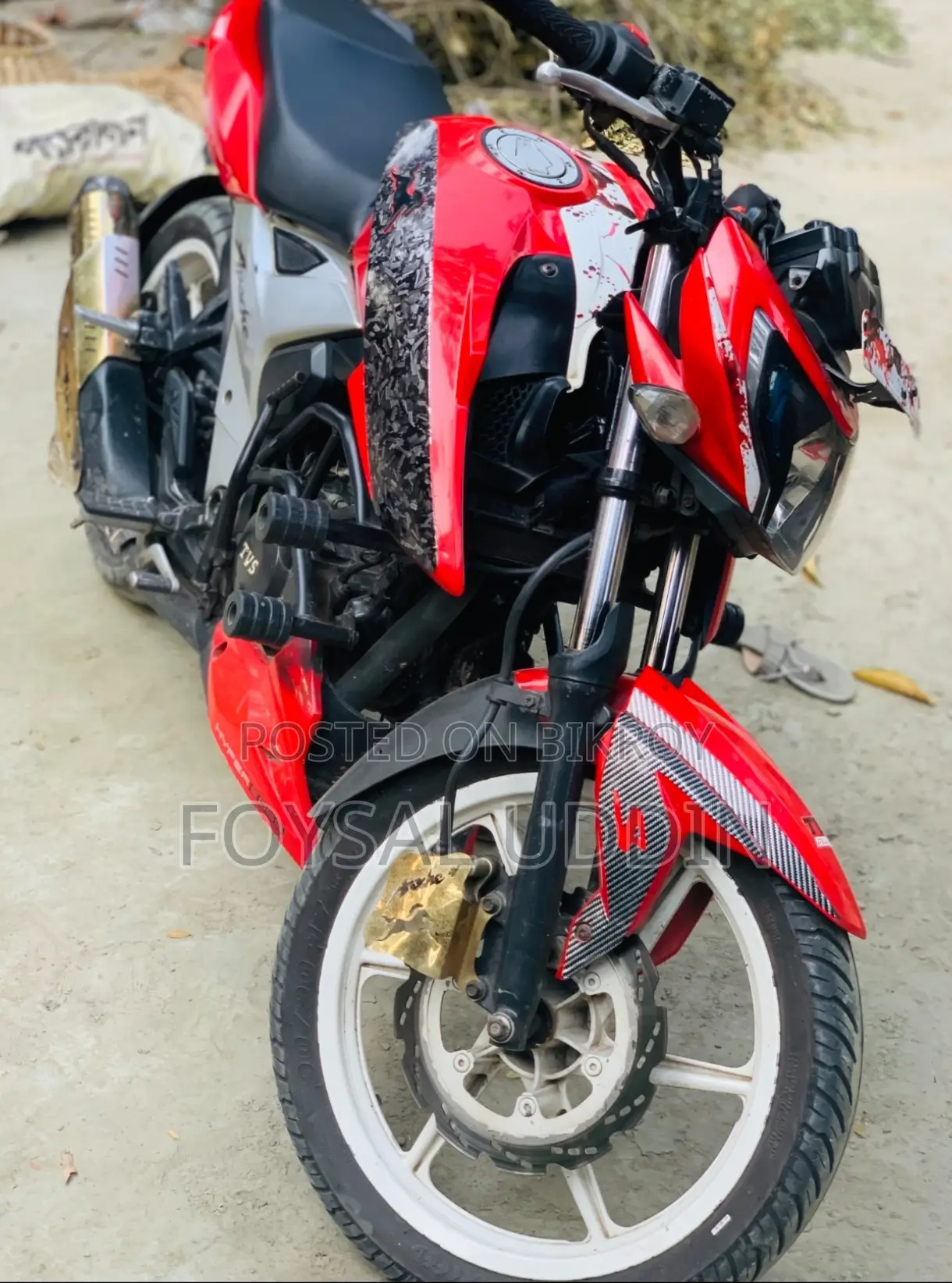 TVS Apache RTR . 2019