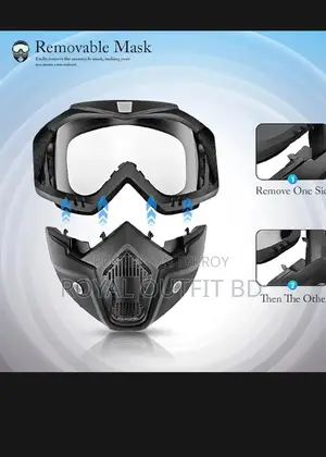 “safety Goggles Mask for Biker Wind Dust Protective Helmet Face