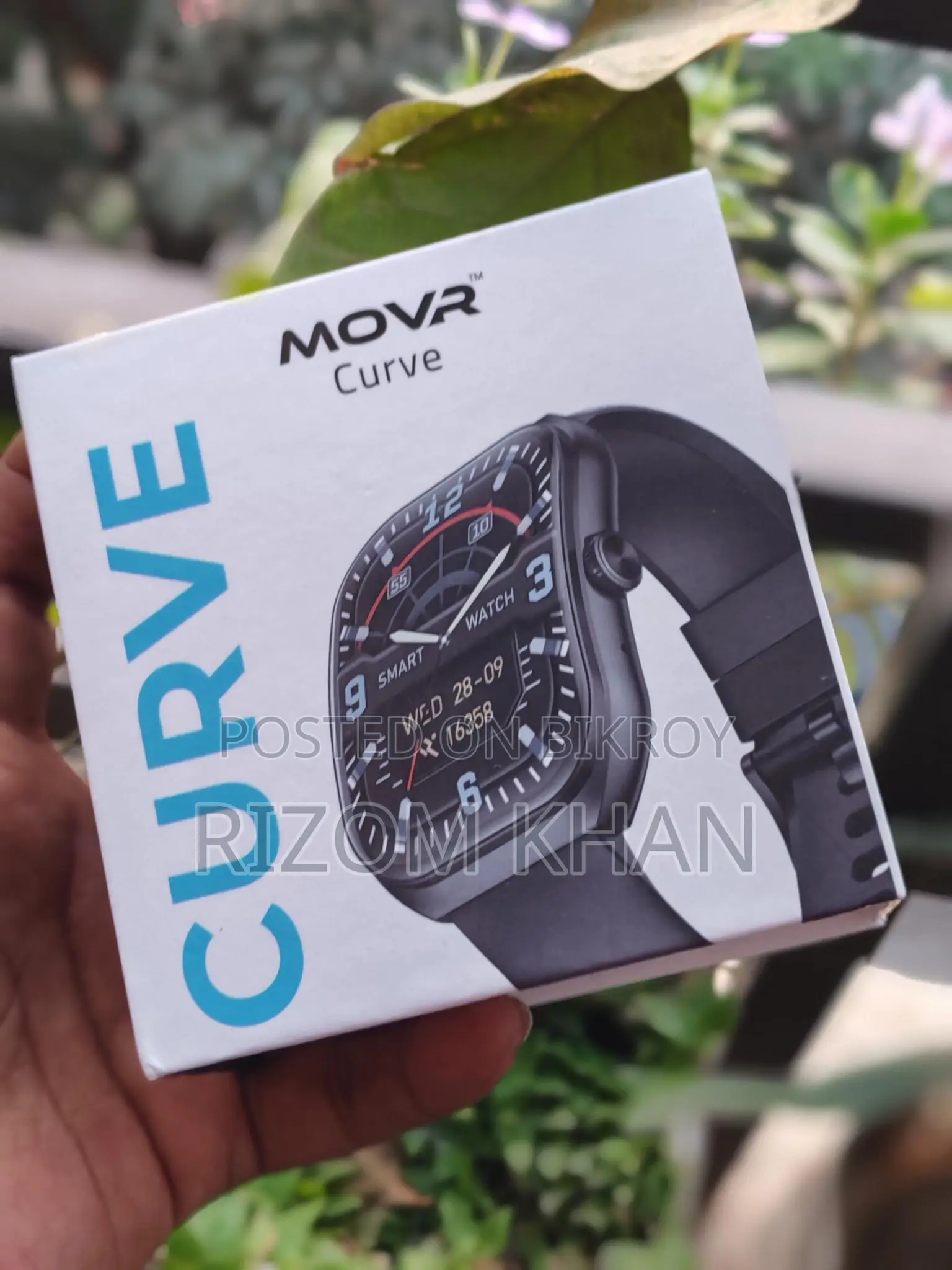 ​movr Curve Smartwatch | 2.1" Amoled Display Brand New Condition