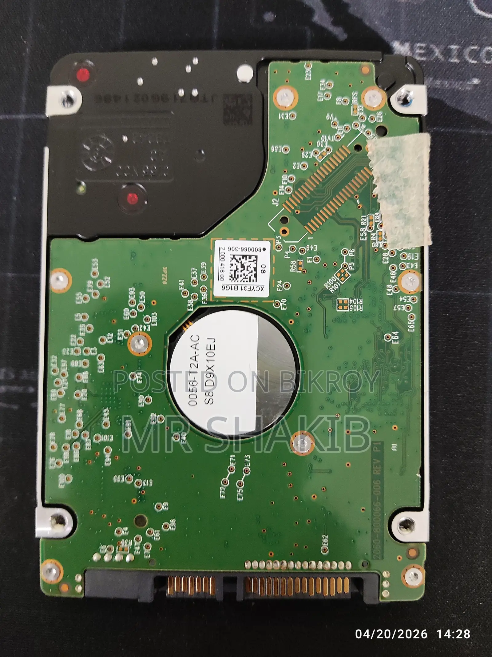 Wd10spzx Western Digital 1tb 5.4k Rpm 6gb/s Sata Laptop Hdd Hard Drive