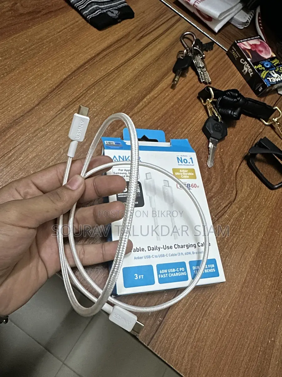 Anker 60w 3 Ft Type Usb-c to C Cable