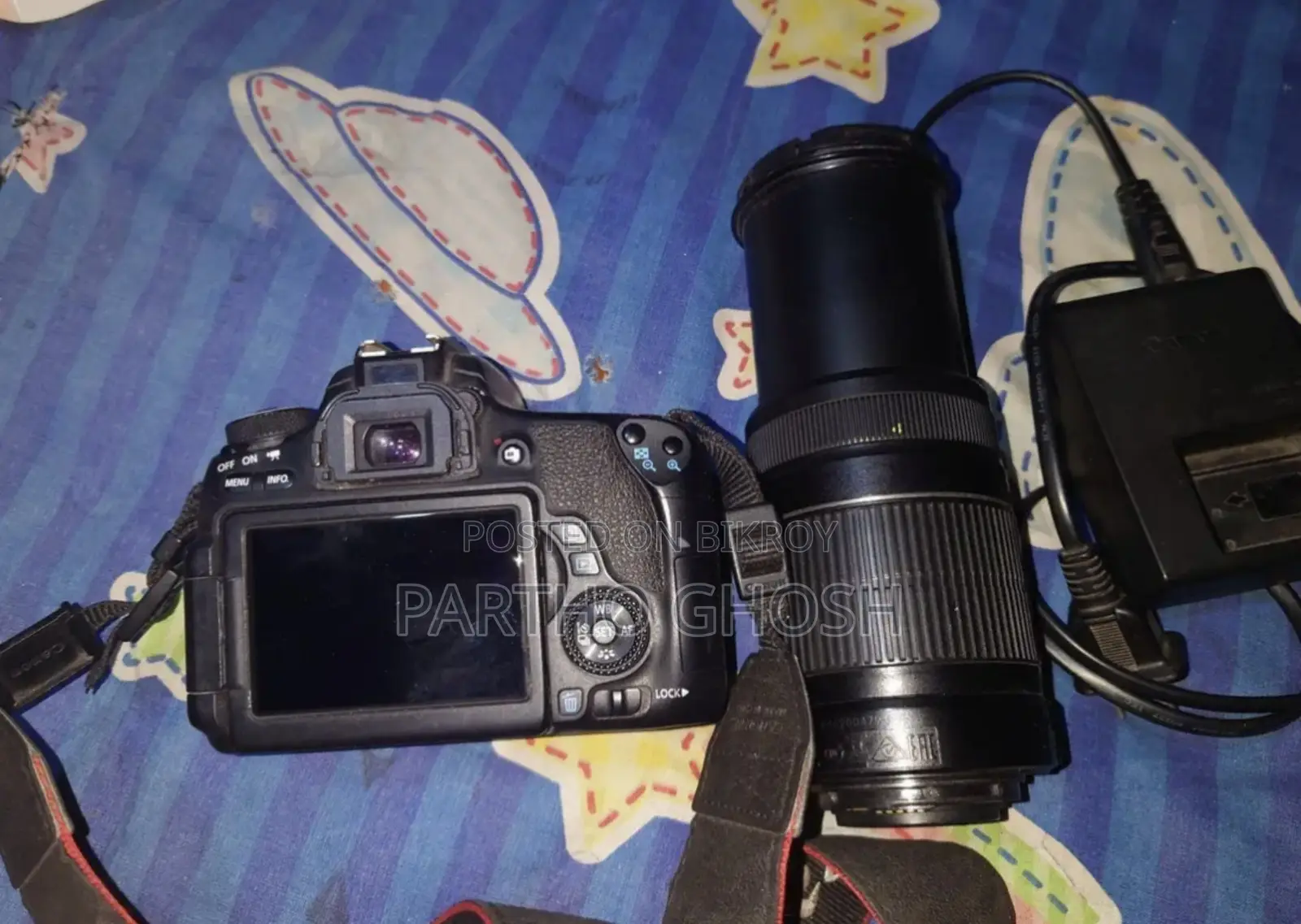 Canon 760d with 55-250 Zoom Lens for Sale