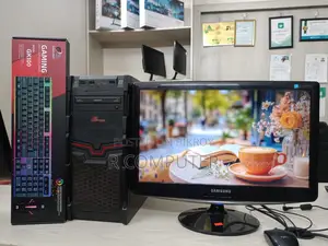 ডেস্কটপ কম্পিউটার-কোর আই৫ (৪র্থ জেনারেশন)_র‍্যাম ৪জিবি+এসএসডি ১২০জিবি+২০" মনিটর+মাউস
