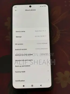 Xiaomi Redmi Note 11S . (Used)