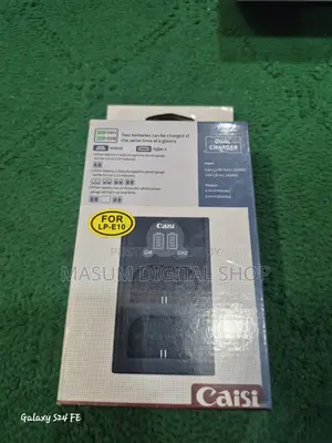 Caisi Lp E 10 Dual Charger