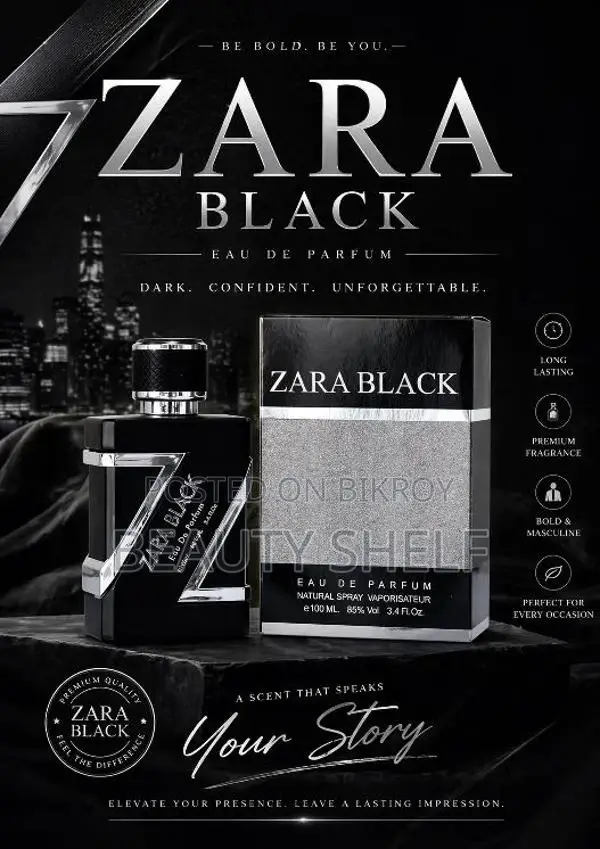 Zara Black Eau De Perfume