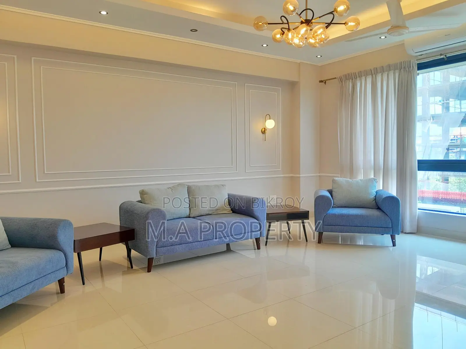 Fully furnished flat rent in Gulshan