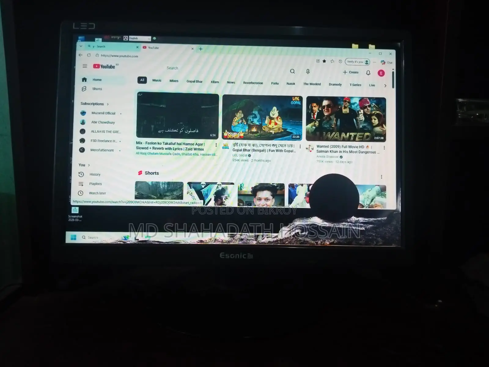 Esonic Monitor