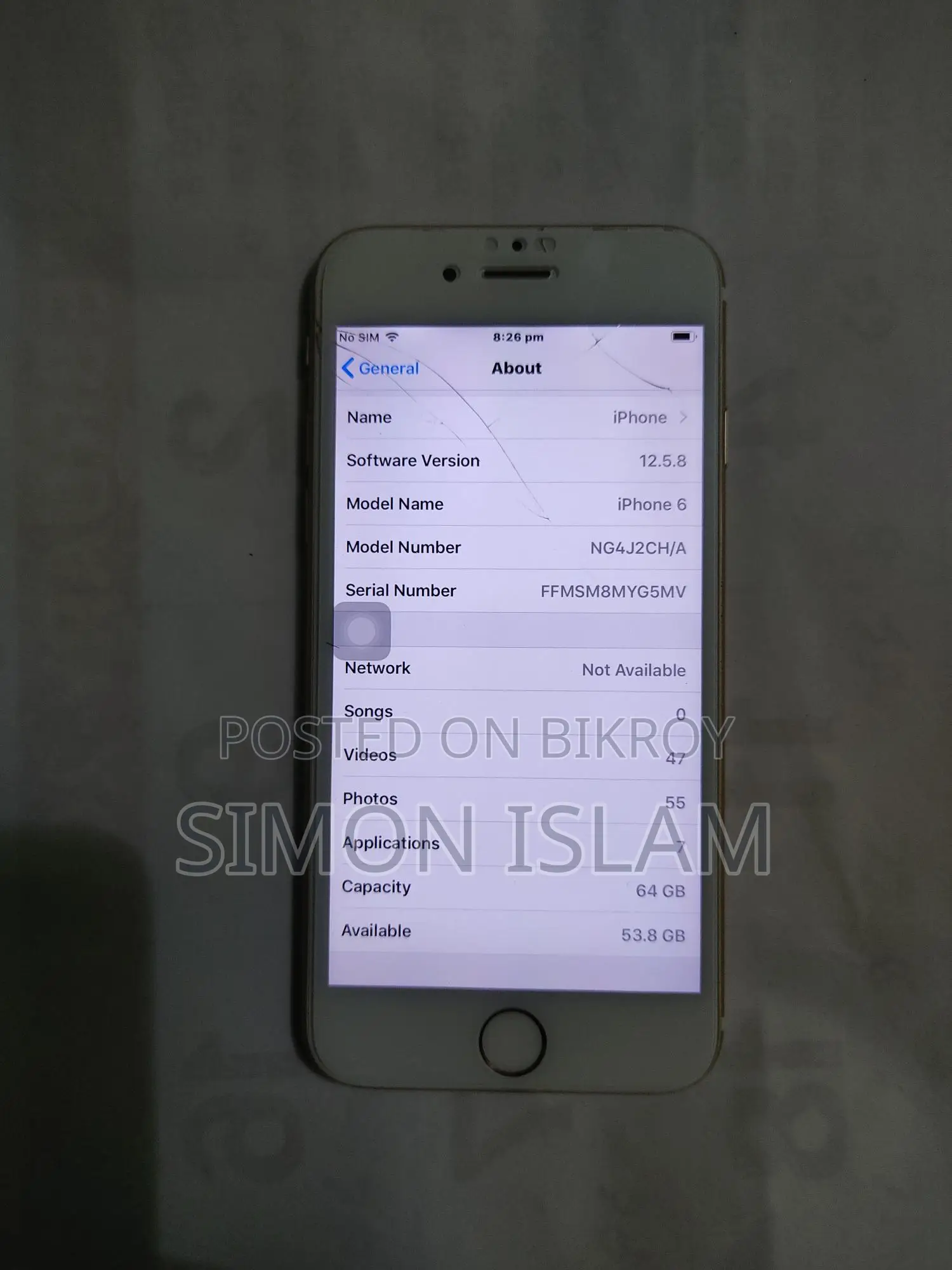 Apple iPhone 6 (64gb (Used)