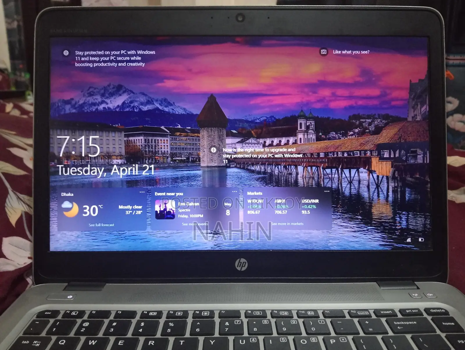 HP EliteBook 840 G3 – i5 6th Gen, 8GB RAM, 256GB SSD