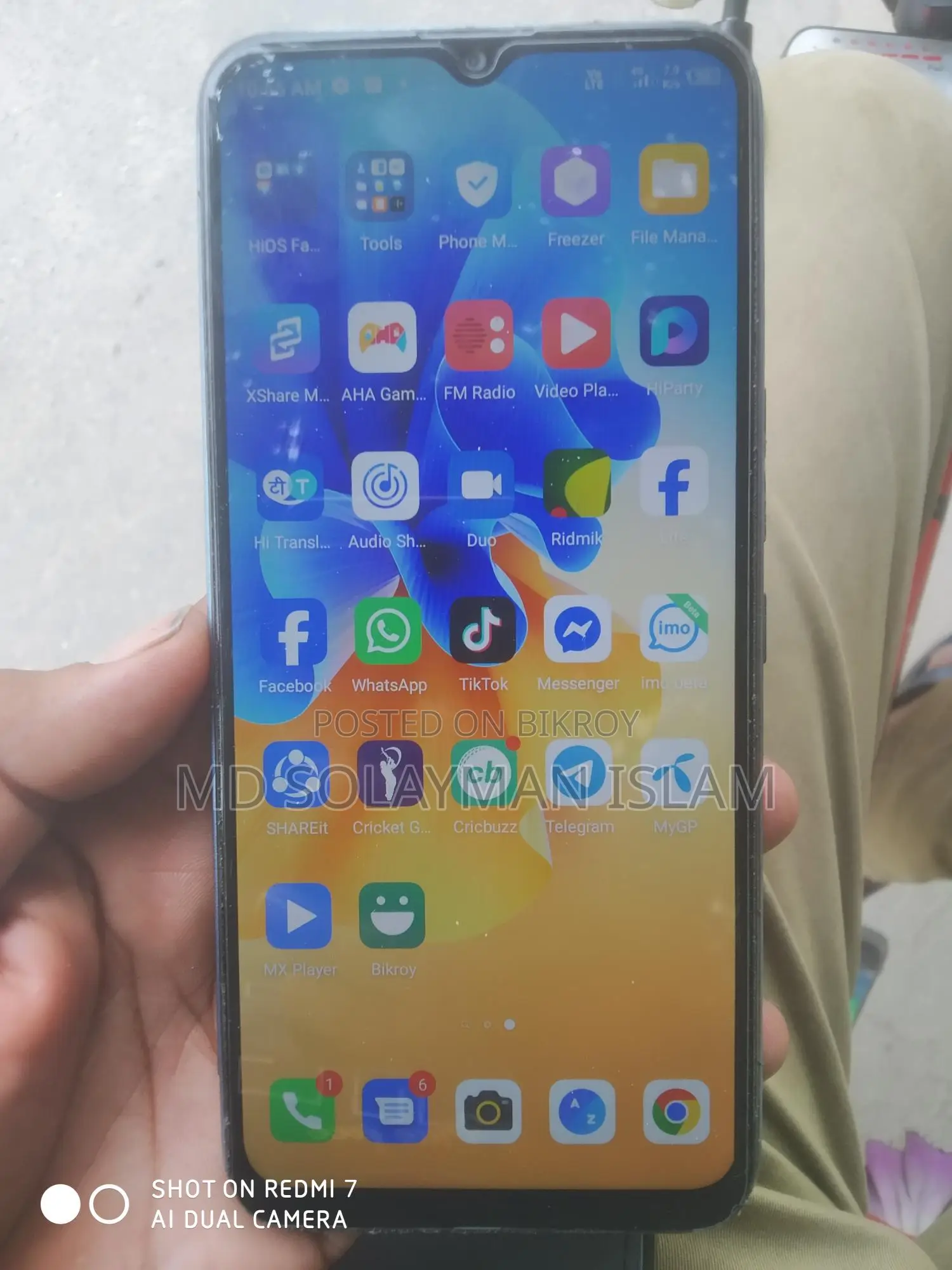 Tecno Spark 7 4 64 (Used)