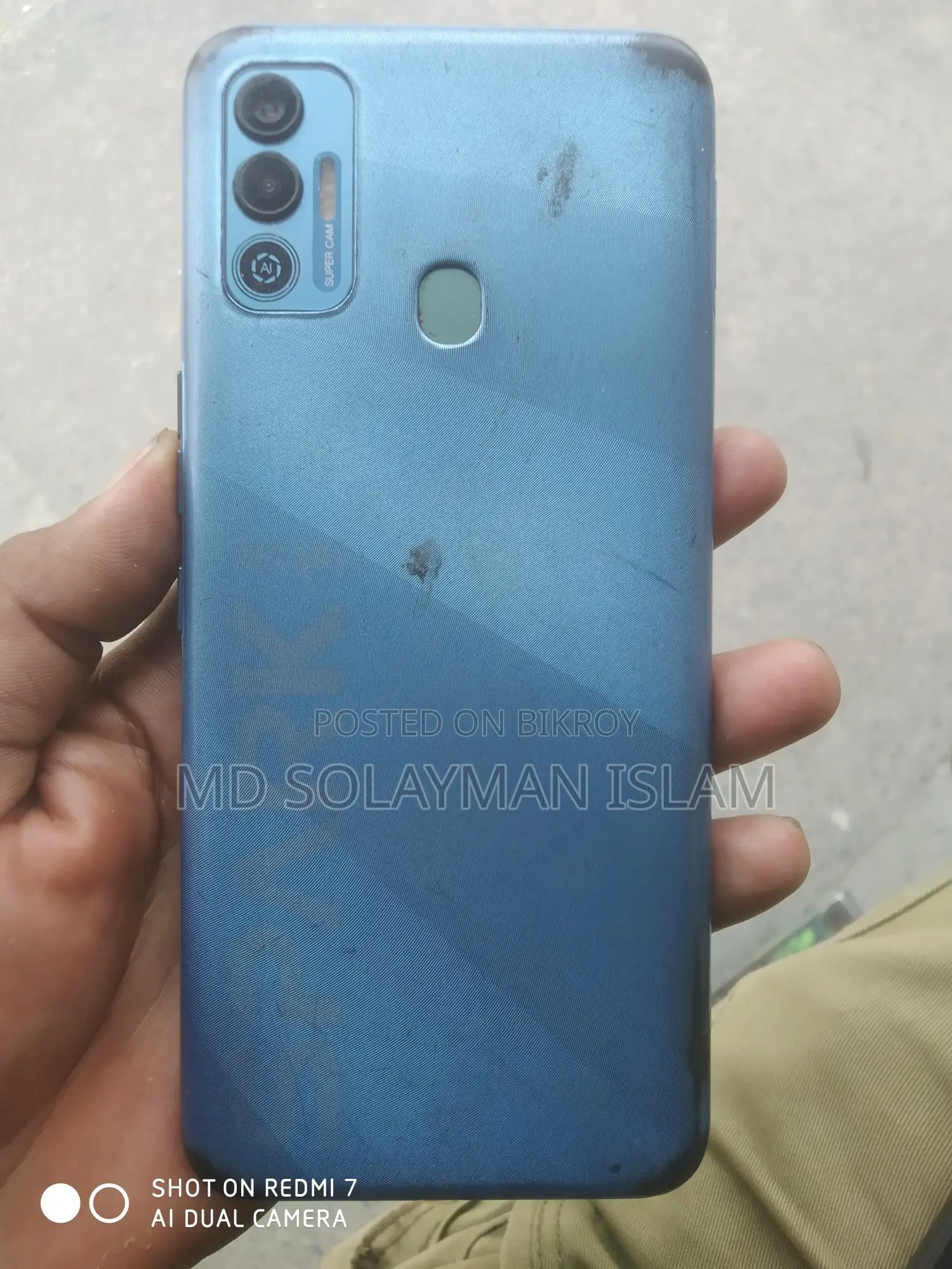 Tecno Spark 7 4 64 (Used)