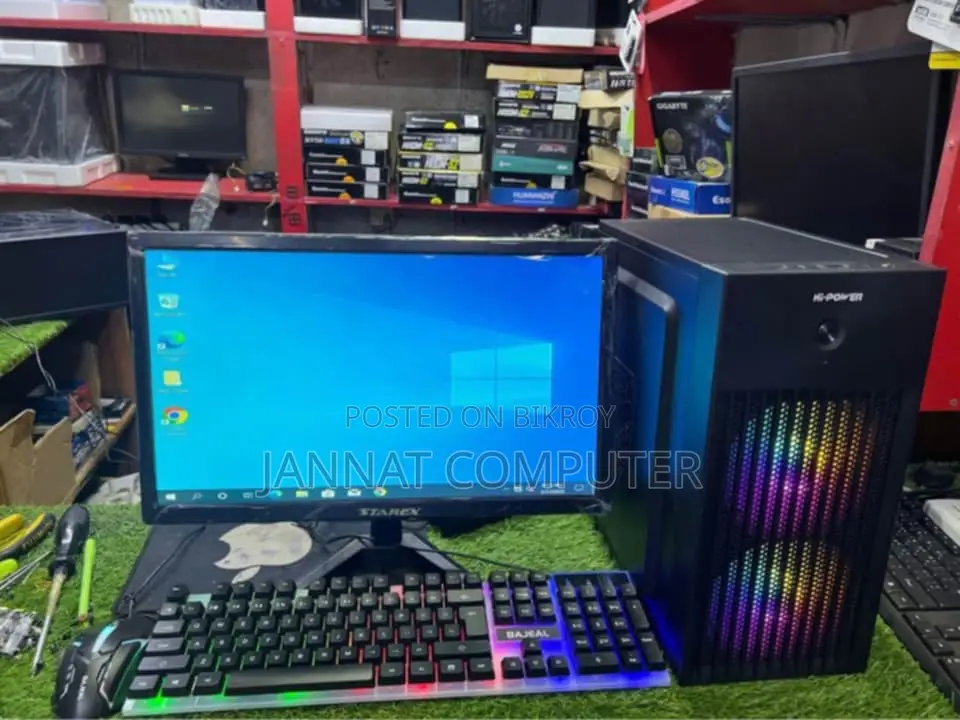 নতুন Core I5+3RD GEN+RAM 8GB+HDD 1000GB+128GB Ssd+ASUS 19''LED