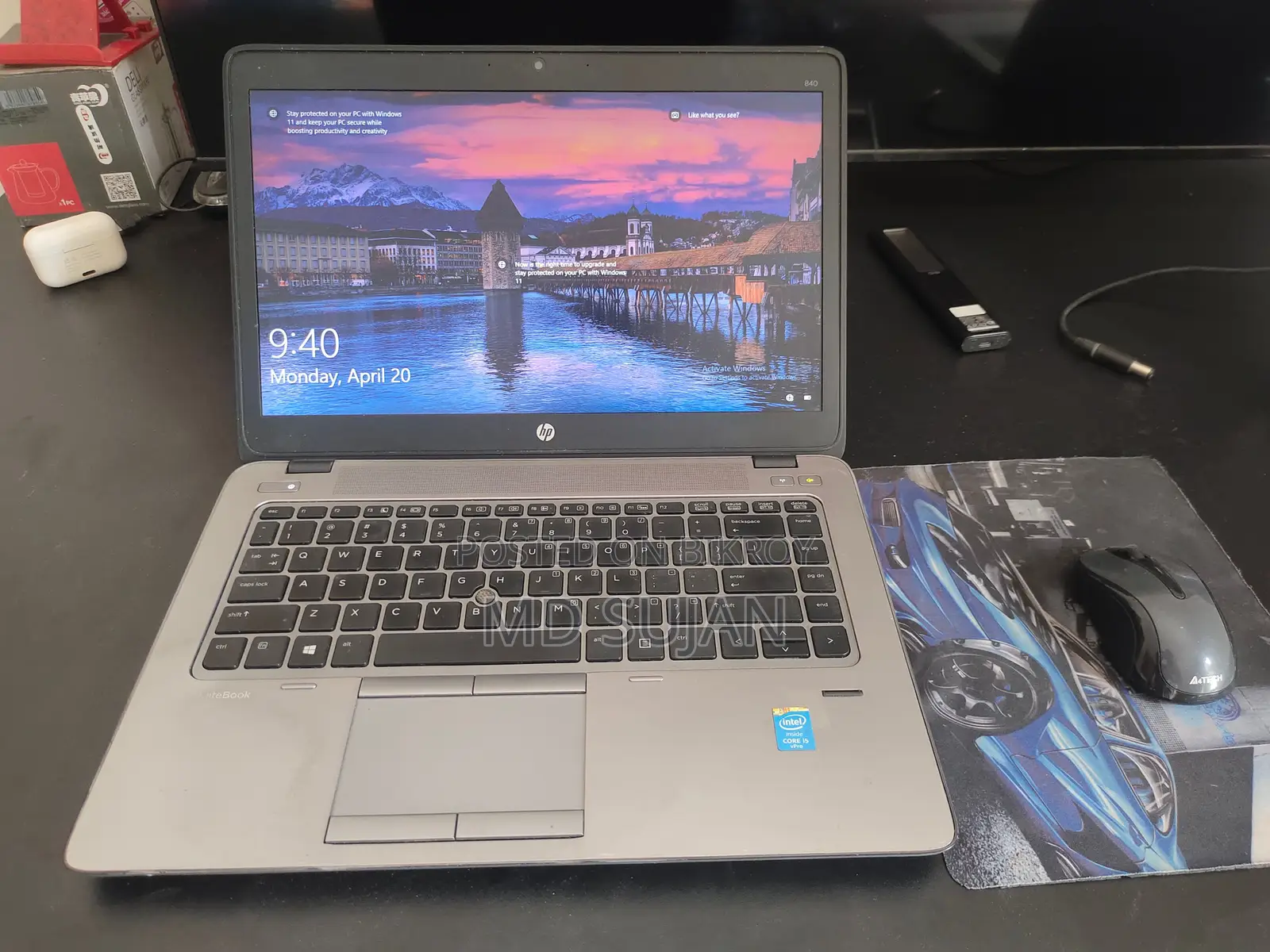 Laptop HP EliteBook 840 G8 4GB Intel Core I5 HDD 500GB