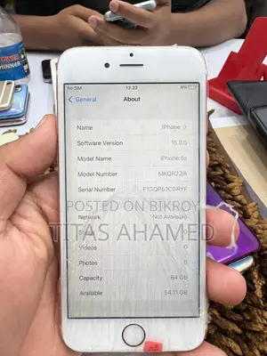 Apple iPhone 6S 64gb Bt:100/87 fresh (Used)