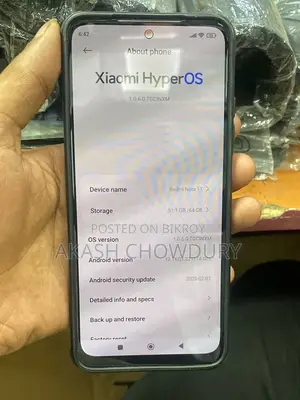 Xiaomi Redmi Note 11 HyperOS 4/64 (Used)