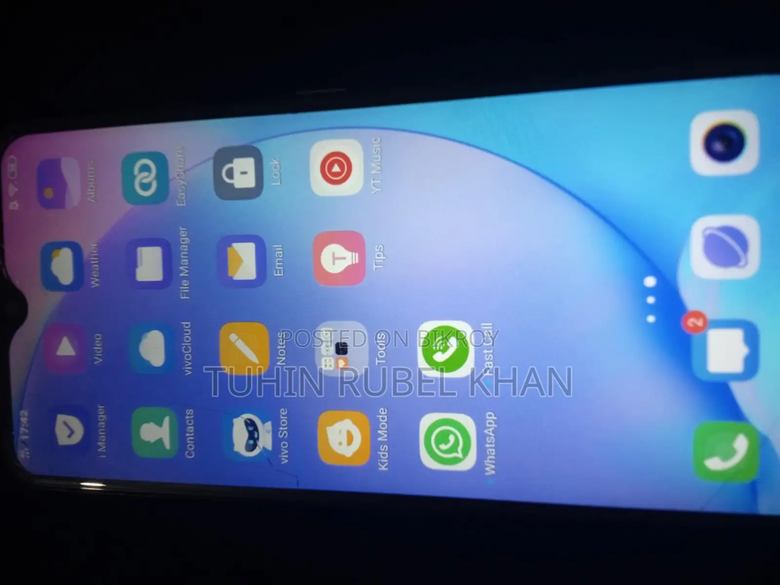 Vivo Y17 ৮/২৫৬ (Used)