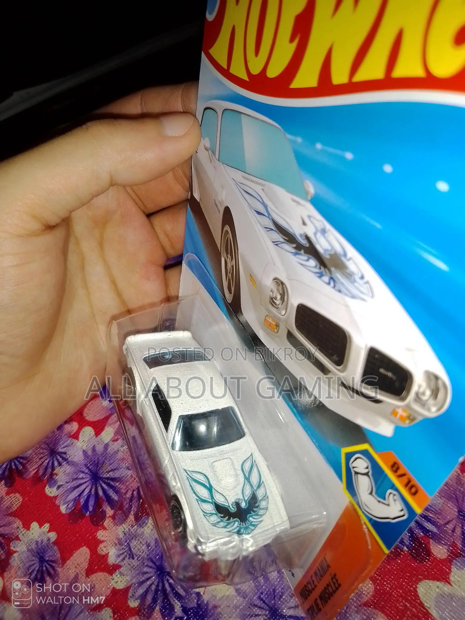 Intake/unopened Hot Wheels '73 Pontiac Firebird