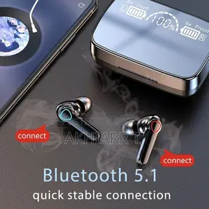 M19 Earphone Bluetooth Wireless Headphones with Microphone Low Latency.