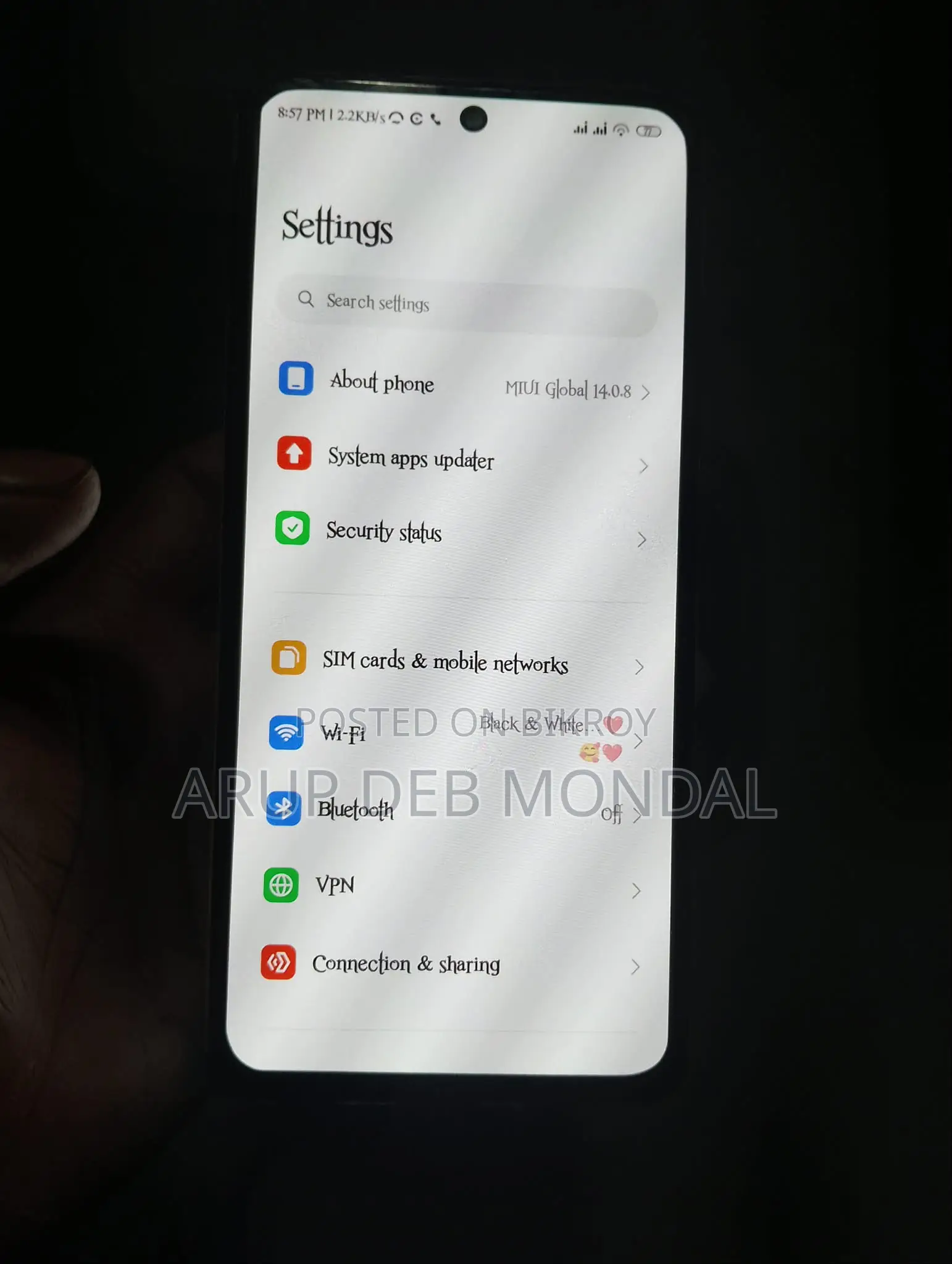 Xiaomi Redmi Note 10 Pro Max . (ব্যবহৃত)