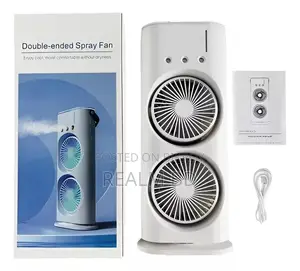 Fadiums Double-Spray Cooling Fan: Get AC-like cooling in the heat!
