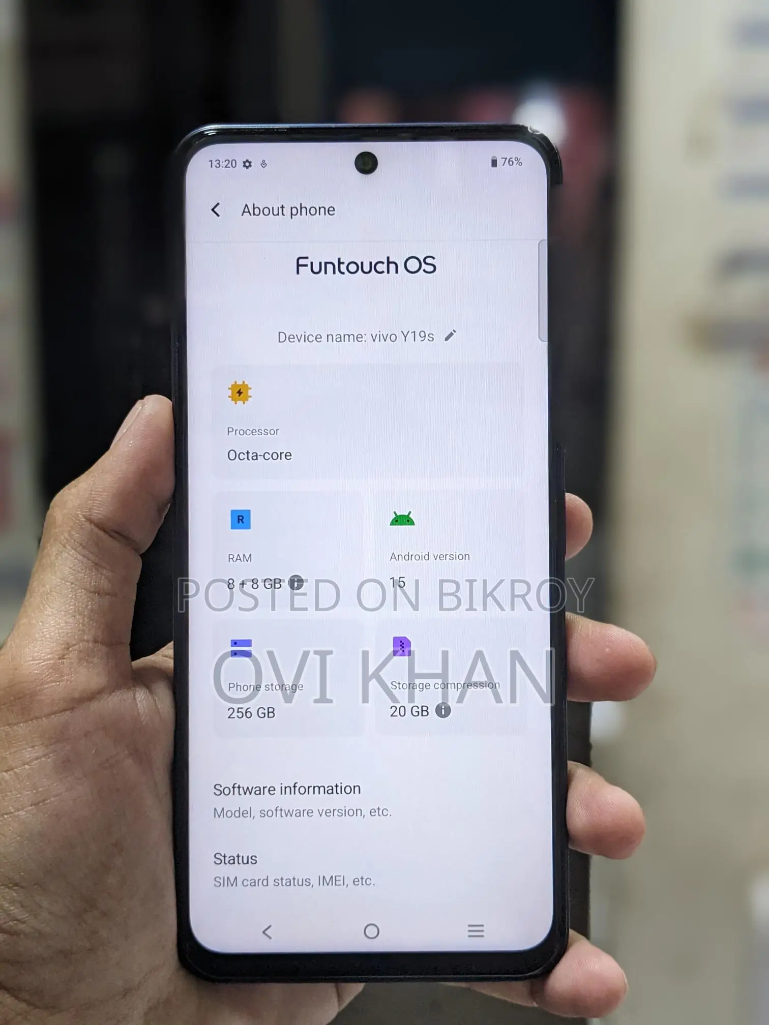 Vivo Y19s (Used)