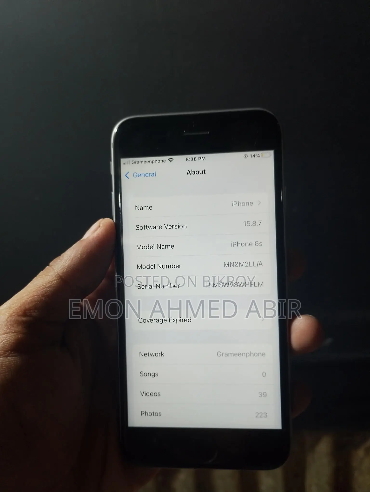 Apple iPhone 6S . (Used)