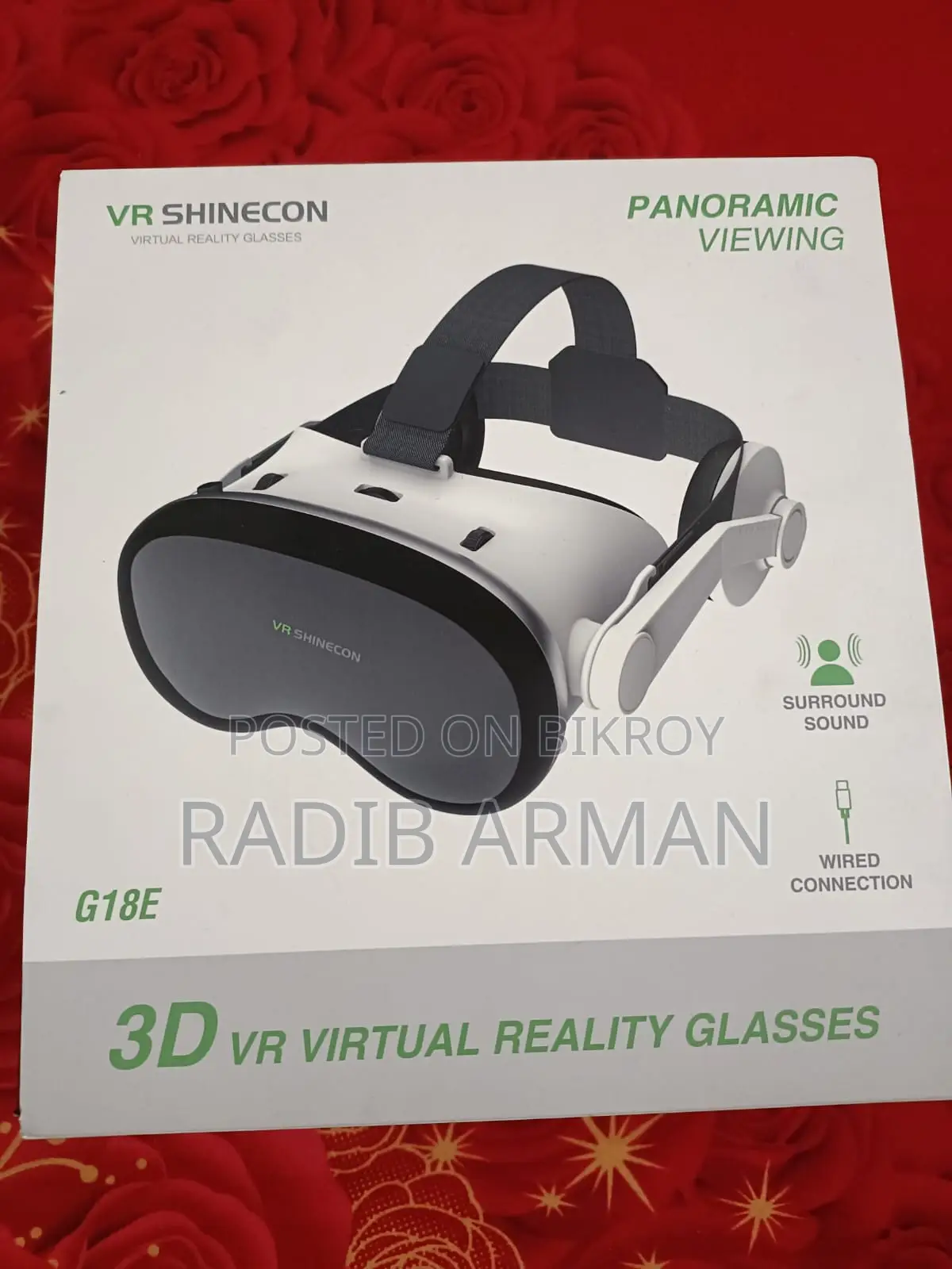 VR SHINECON G18E 3D Virtual Reality Glasses