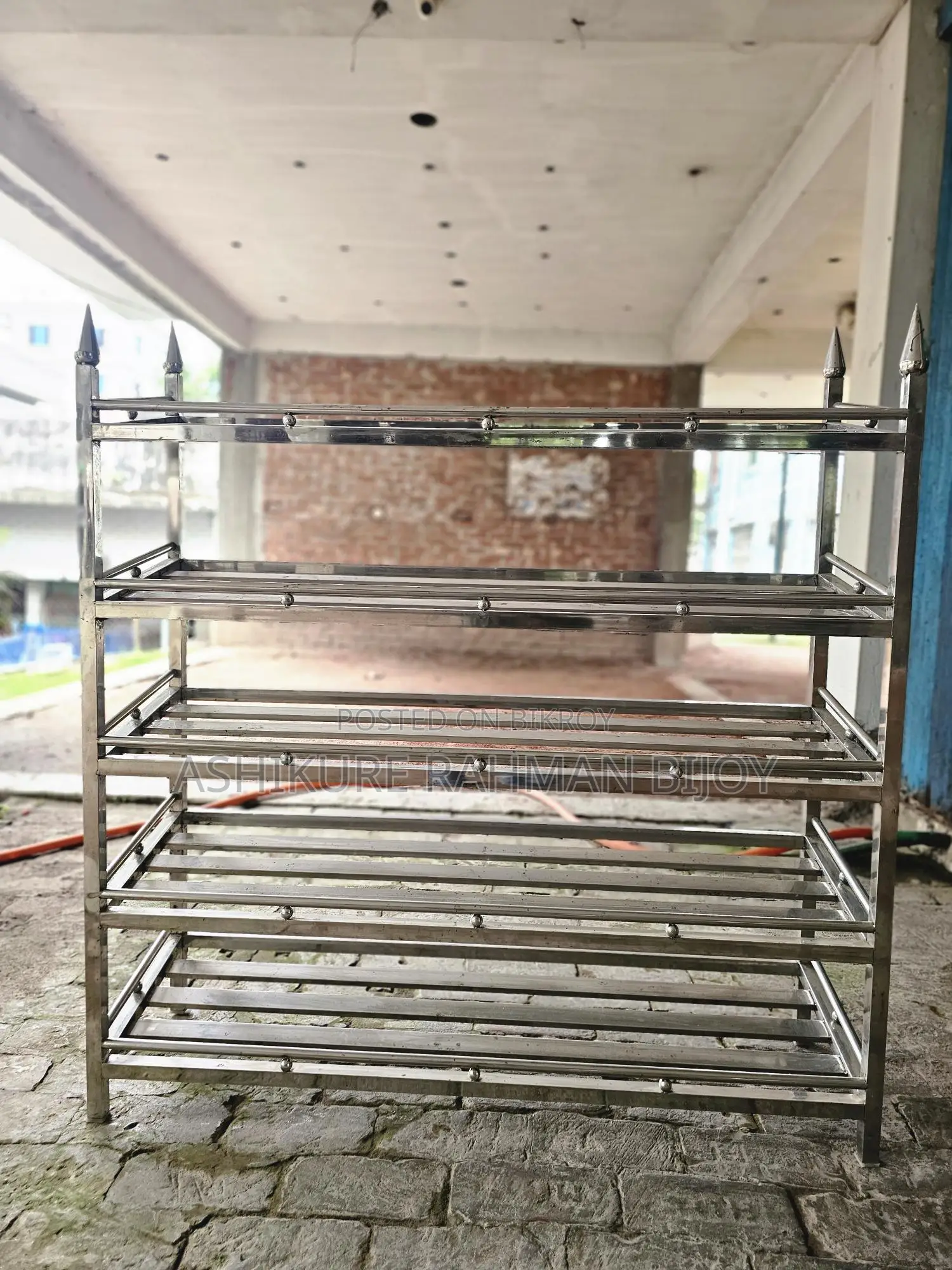 স্টেইনলেস স্টিল র‍্যাক
