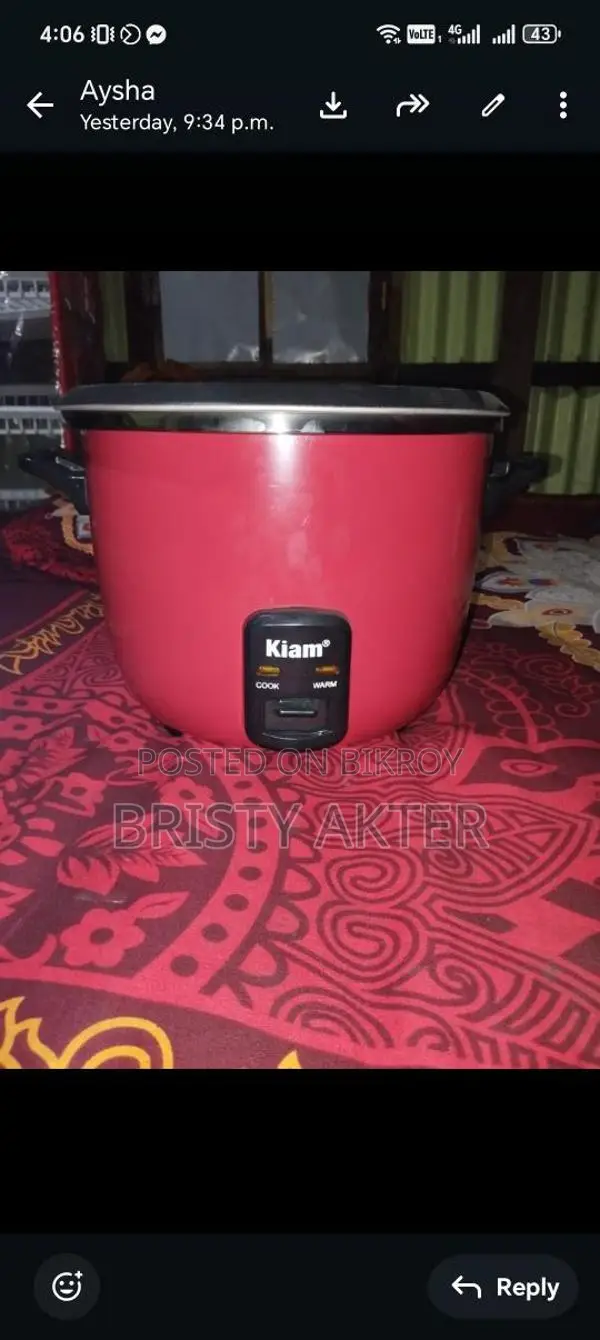 Brand New. Never Used Even for a Day.