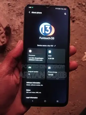 Vivo Y51 8/128 (ব্যবহৃত)