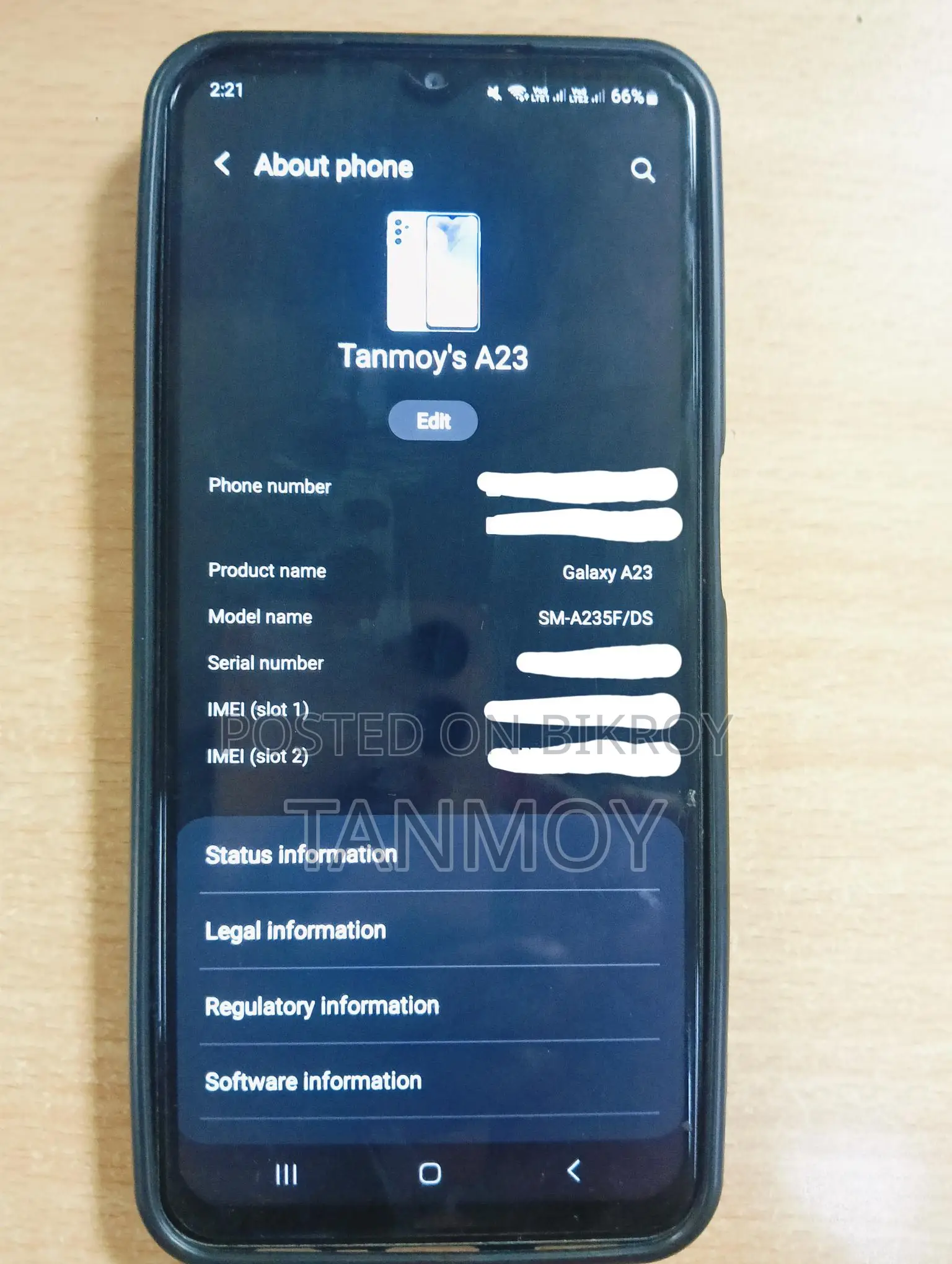Samsung Galaxy A23 6/128 GB (Used)