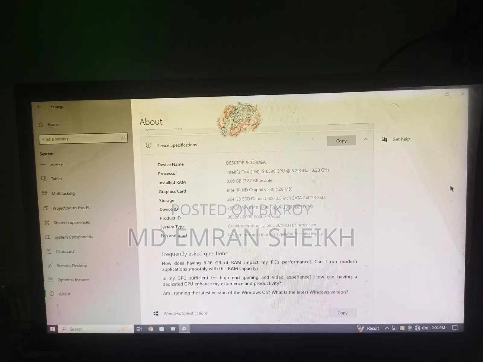 Gaming Computer for Sale