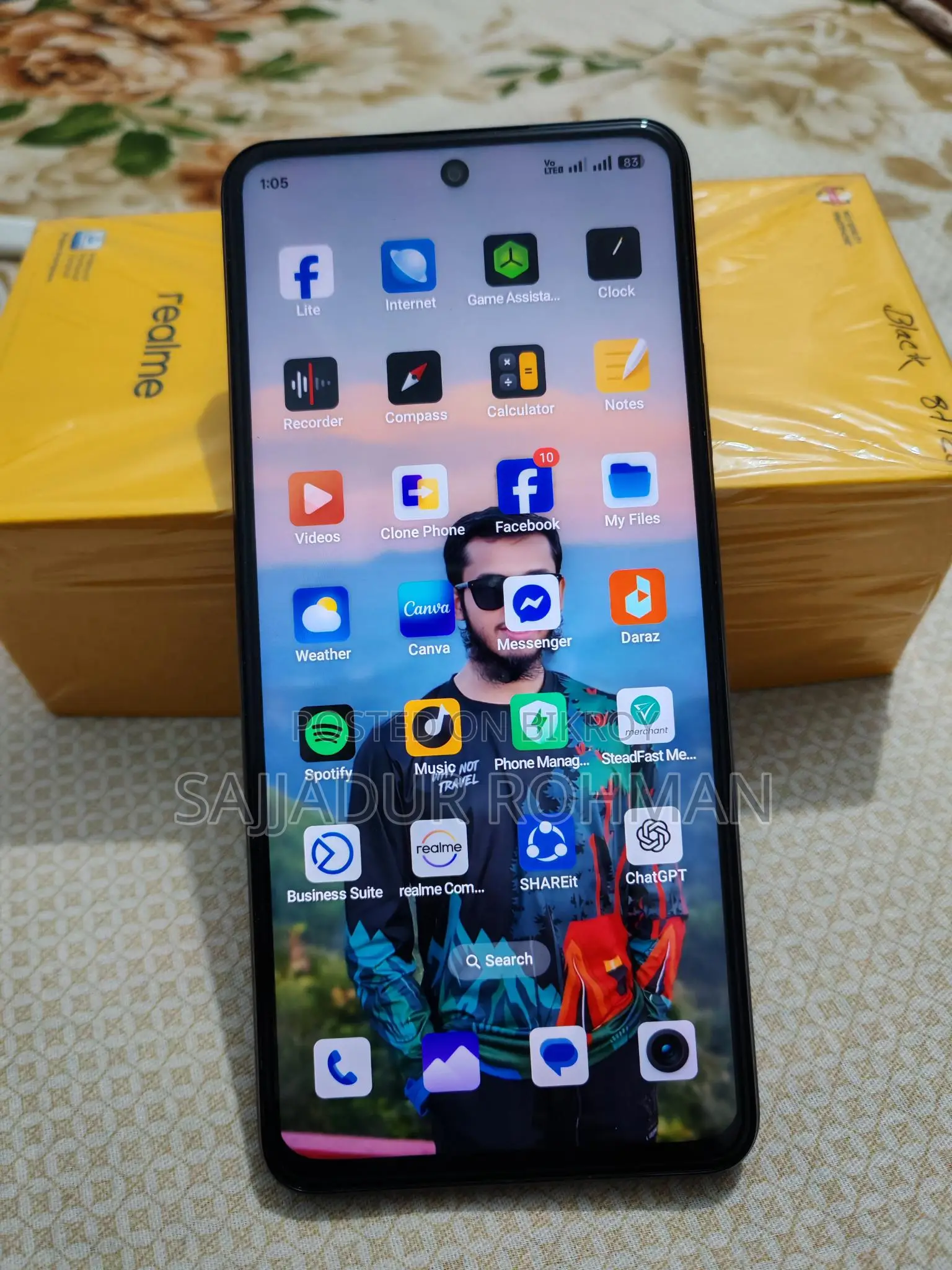 Realme C75 সম্পূর্ণ ফ্রেশ (Used)